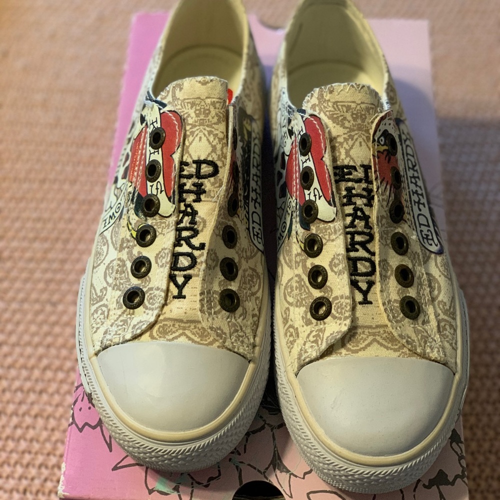 Ed Hardy Slip Ons
